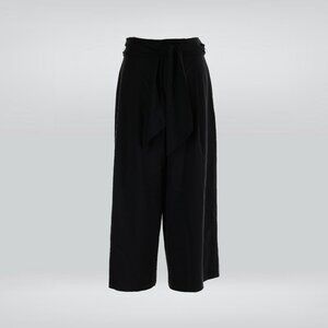 Club Monaco Tie Waist Wide Leg Culotte